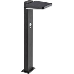 Lampadaire solaire lasset 4,4W IP54 200lm 4000K led noir Rabalux