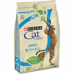 Purina Cat Chow Adult croquette pour chat 3 kg Adulte Saumon