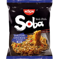 Nissin Soba Yakitori Chicken Nouilles en soupe instantanées