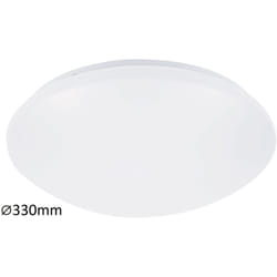 Rabalux - Plafonnier en saillie rond lucas 18W 4000K 1350lm IP20 blanc