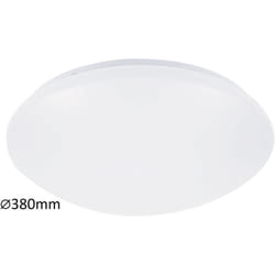 Rabalux - Plafonnier en saillie rond lucas 24W 4000K 1560lm IP20 blanc