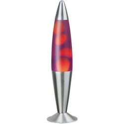 Rabalux Lollipop 2 Lampe à lave Métallique, Orange, Violet 1 lampe(s) 25 W G