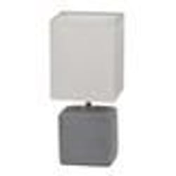 Lampe de bureau RABALUX Orlando - Gris - Céramique - E14 - 40W - Design contemporain