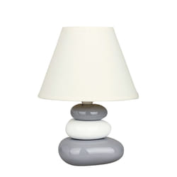 Rabalux 4948 lampe de table E14 40 W Gris, Blanc