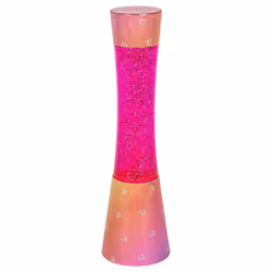 Rabalux MINKA, Lampe à lave, Rose, Verre, Métal, IP20, II, 1 lampe(s)
