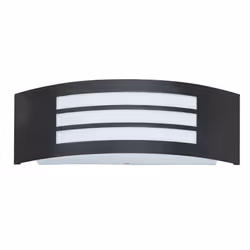Rabalux 8409, Éclairage de plafond extérieur, Noir, Métal, Plastique, IP44, Entrée, II