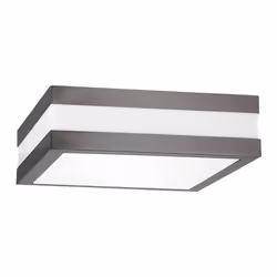 Luminaires RABALUX Modèle: Stuttgart - Plafonnier dextérieur - Design - Moderne - Couleur: gris anthracite - Matériau de la l ...