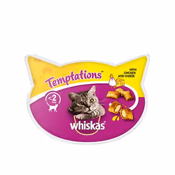 Whiskas Temptations, Adulte, Poulet, 60 g