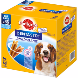 Pedigree DentaStix, Adulte, Cocker, Moyen (11 - 25kg), Bœuf, Poulet, 1,44 kg