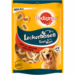 Pedigree 5998749125588, Friandises, Chien, Adulte, Bœuf, Volaille, 155 g