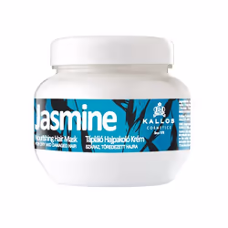 Kallos Jasmine Nourishing Hair Mask 275ml, 275 ml, Femmes, Cheveux abimés, Cheveux secs, Hydratant, Nourrissant, Brillant, Ja ...