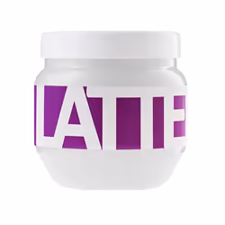 Kallos Latte Hair Mask 800ml, 800 ml, Femmes, Cheveux abimés, Nourrissant, Brillant, Adoucissant, Protéine de lait, Pot