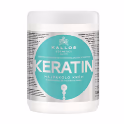 Kallos KJMN Keratin Hair Mask 1000ml, 1000 ml, Femmes, Cheveux abimés, Cheveux secs, Nourrissant, Protection, Réparation, Ren ...