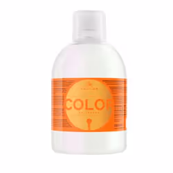 Kallos KJMN Color Shampoo, 1000 ml, Shampoing, Unisexe, Cheveux abimés, Cheveux colorés, Nutrition, Protection, Brillant, Ado ...