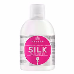 Kallos KJMN Silk Shampoo, 1000 ml, Shampoing, Unisexe, Cheveux secs, Cheveux terne, Brillant, Bouteille