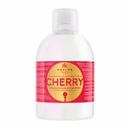 Kallos KJMN Cherry Conditioning Shampoo, 1000 ml, Shampoing, Femmes, Cheveux abimés, Hydratant, Nutrition, Brillant, Adouciss ...