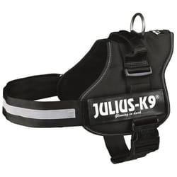 Harnais - Julius-K9 - Power - Taille L 66-85 cm - Noir - Ergonomique et robuste