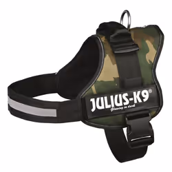 Harnais Power Julius-K9 - 3 - XL : 82-118 cm-50 mm - Camouflage - Pour chien
