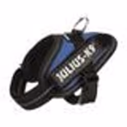 JULIUS K9 Harnais Power IDC Baby 1–XS : 29–36 cm - 18 mm - Bleu - Pour chien