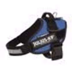 JULIUS K9 Harnais Power IDC 0–M–L : 58–76 cm - 40 mm - Bleu - Pour chien