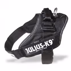 Julius-K9 14861, Chien, Harnais abdominal, XL, Noir, Monochromatique, 71 cm