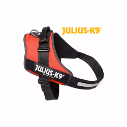 Harnais pour chien IDC POWER Julius K9 Le modèle IDC POWER est le harnais avec la sangle de poitrail inclinée, cette innovati ...