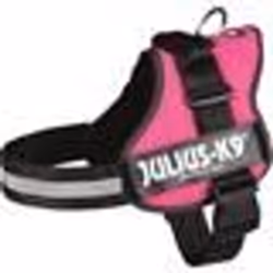 Harnais Power Julius-K9 - 2 - L-XL : 71-96 cm-50 mm - Fuschia - Pour chien