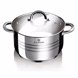 Faitout - BLAUMANN - BL-1020 - Acier au chrome-nickel - 3.8L - Compatible tous feux