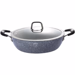 Berlinger Haus BH/1158N, 3,8 L, Rond, Gris, Aluminium, Noir, Silicone, Acier inoxydable