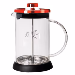 Berlinger Haus BH/1497, Presse française, 0,6 L, Bourgogne, Verre, Silicone, Acier inoxydable, 1 pièce(s)
