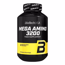 BioTech USA - Acides aminés essentiels - Mega Amino - 100 Comprimés