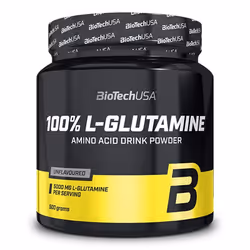 BioTech USA - L-Glutamine - 100% L-Glutamine - Saveur neutre 500g