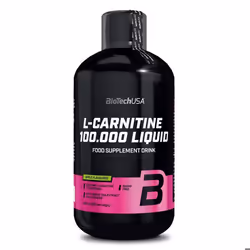 BioTech USA - L-Carnitine liquide - L-Carnitine 100 000 Liquid - Apple 500ml