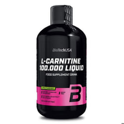 BioTech USA - L-Carnitine liquide - L-Carnitine 100 000 Liquid - Apple 500ml