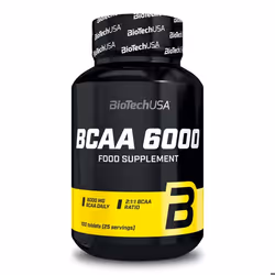 BioTech USA - BCAA en comprimés - BCAA 6000 - 100 Comprimés
