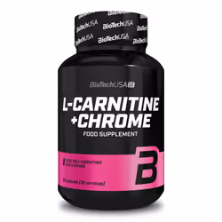 BioTech USA - L-Carnitine - L-Carnitine+Chrome - 60 Gélules