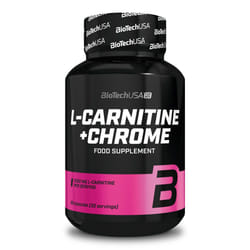 BioTech USA - L-Carnitine - L-Carnitine+Chrome - 60 Gélules