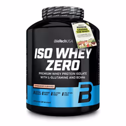 BioTech USA - Whey isolate - Iso Whey Zero - Fraise 2270g