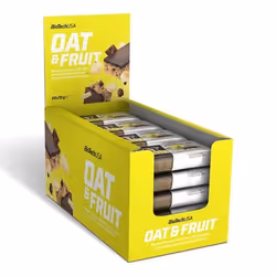 BioTech USA - Barres énergétiques - Oat & Fruit - Chocolate Banana Boite de 20
