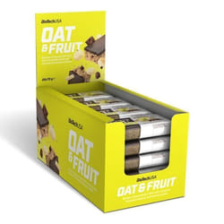 BioTech USA - Barres énergétiques - Oat & Fruit - Chocolate Banana Boite de 20