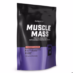 BioTech USA - Hard gainer - Muscle Mass - Fraise 1000g