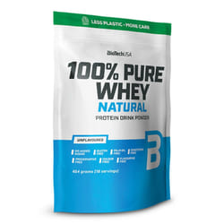 BioTech USA - Whey sans arôme - 100% Pure Whey Nature - Saveur neutre 454g
