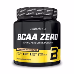 BioTech USA - BCAA en poudre - BCAA Zero - Peach Ice Tea 360g