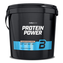 BioTech USA - Protéine multi-sources - Protein Power - Strawberry Banana 4000g