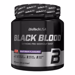 BioTech USA - Pre-workout - Black Blood CAF+ - Blue Grape 300g