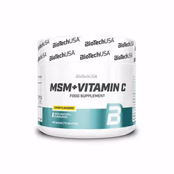 BioTech USA - Formule de MSM - MSM+Vitamin C - Lemon 150g
