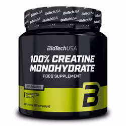 BioTech USA - Créatine monohydrate - 100% Creatine Monohydrate - Saveur neutre 300g