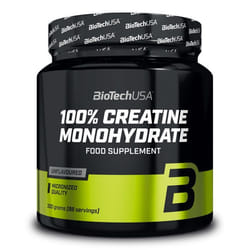 BioTech USA - Créatine monohydrate - 100% Creatine Monohydrate - Saveur neutre 300g