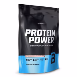 BioTech USA - Protéine multi-sources - Protein Power - Strawberry Banana 1000g