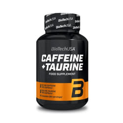 BioTech USA - Caféine - Caffeine + Taurine - 60 Gélules